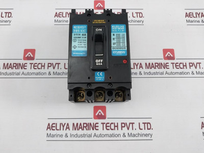 Hyundai Hbs-63C Molded Case Circuit Breaker Pole 3P Ac440V 7.5Ka