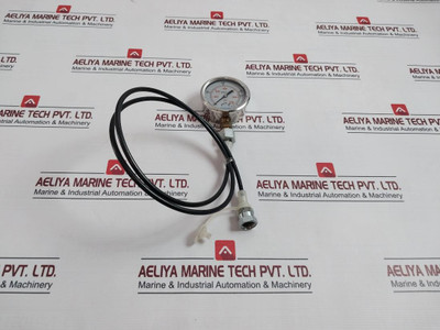 Control Process 0-400 Bar Pressure Gauge 0-6000 Psi En 837-1