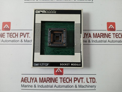 Bpm Sm112Tqf Socket Module Rev. A 94V-0 Revision. B Bpm Sm112Tqf Socket Module Rev. A 94V-0 Revision. B