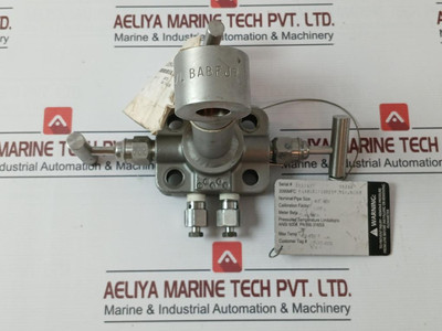 Rosemount 3095Mfc Compact Orifice Flow Meter Rev: Ab Pn100 0.5