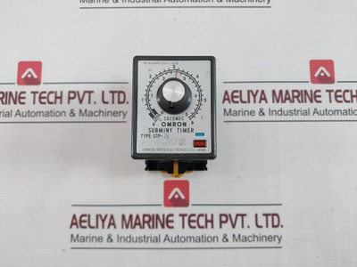 Omron Stp-n Motor Driven Timer 100/110V 60Hz