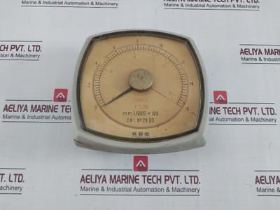 Kdg 150Mm Electrical Indicator 0 To 16.9 Tonne, 82001Ma Kdg 150Mm Electrical Indicator 0 To 16.9 Tonne, 82001Ma