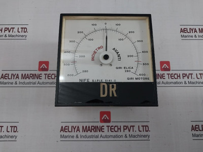 S.I.P.I.E. 5141 Rpm Indicator 1Ma 600-0-600