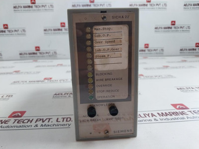 Siemens Sicha 22 Controller Module - Used