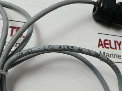 Bohm Kabel Liycy 4X0,25 Overload Limit Switch W/ Shielded Control Cable 1.Mt 9Mm