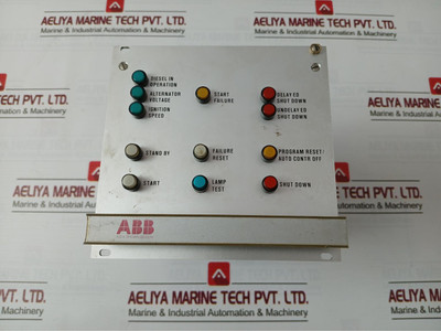 Abb Gvt 7 750 313 R1 Controller Panel Module Gjr 1948094 P1 Abb Gvt 7 750 313 R1 Controller Panel Module Gjr 1948094 P1