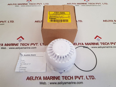 Klaxon Pss-0050 Sounder & Deep Base 12/24V