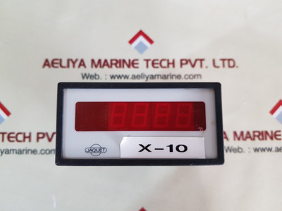 Jaquet X-10 Digital Display Tachometer 18-60Vdc 250Ma