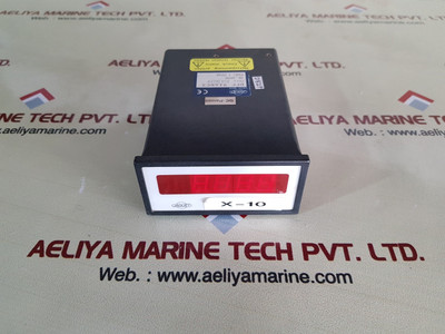 Jaquet X-10 Digital Display Tachometer 18-60Vdc 250Ma