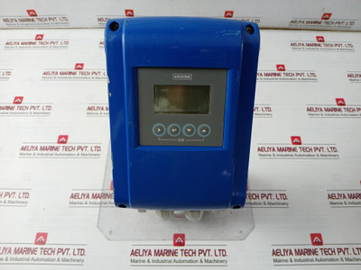 Krohne Optiflux 4100C Basic I/O Electromagnetic Flowmeter 100-230Vac Ip67 8Va