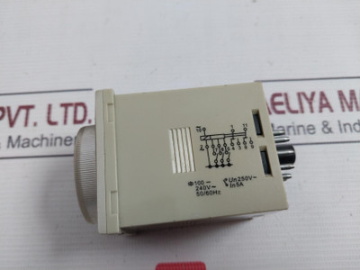 Omron H3Cr-a Solid-state Multi-functional Timer 5A 250Vac 0-12Sec