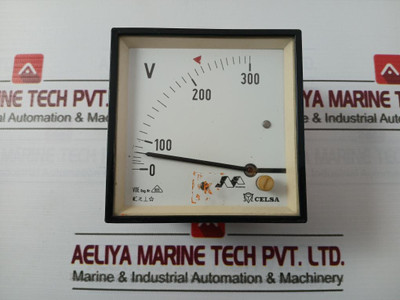 Celsa 0-300V Volt Meter