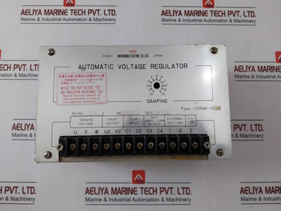 Nishishiba Electric Vzrab-1S (P) Nsdk Automatic Voltage Regulator