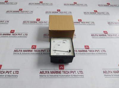 S.I.P.I.E. 4960 Ar Analog Ammeter 1.5 50Hz 0 To 2501250 A S.I.P.I.E. 4960 Ar Analog Ammeter 1.5 50Hz 0 To 2501250 A