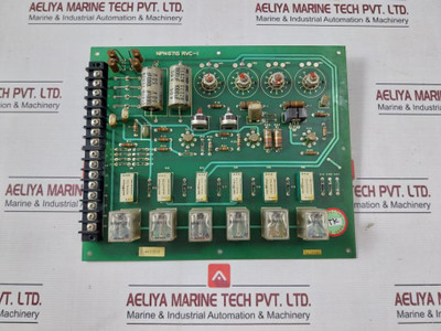 Nishishiba Npn6715 Printed Circuit Board Rvc-1