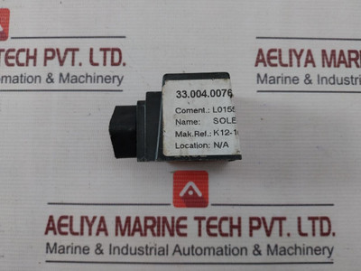 Lisk Ireland K12-97 Solenoid Valve 220V Ac 60 Hz