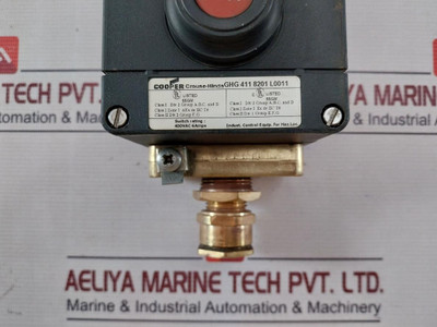 Cooper Crouse-hinds Ghg 411 8201 L0011 Push Button Control Station