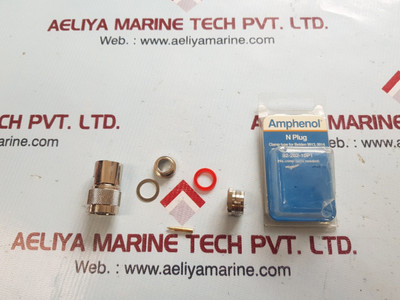 Amphenol n plug 82-202-10p1 straight crimp plug connector Amphenol n plug 82-202-10p1 straight crimp plug connector