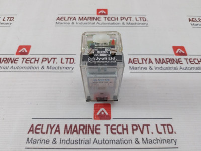 Jyoti Re 302 Voltage Operated Auxiliary Relay 24V Nr-004