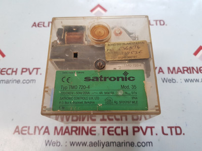 Satronic tmo 720-4 control box Satronic tmo 720-4 control box