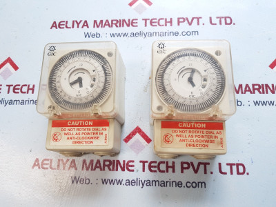 Larsen & Toubro/Gic Fm/1 Quartz Analog Time Switch Qrtuzh J648B1 240 Vac,50/60Hz