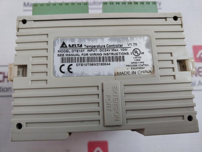 Delta Dte10T Temperature Controller Dc24V Max.10W V1.70