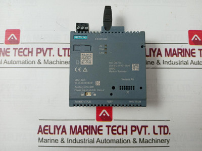 Siemens 3Va9987-0Ta20 Data Concentrator Com100 24 Vdc 8W