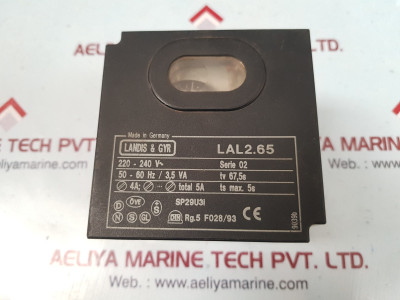 Landis & Gyr Lal2.65 Oil Burner Controller
