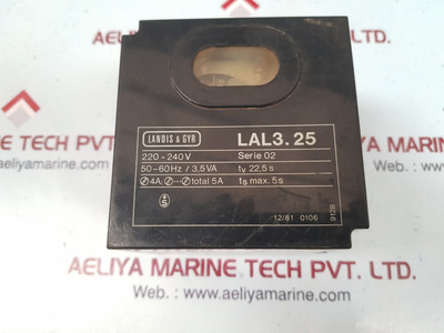Landis & gyr lal3.25 boiler program control 220-240v Landis & gyr lal3.25 boiler program control 220-240v