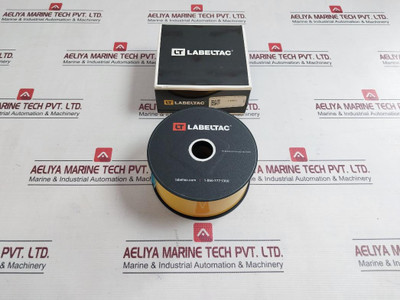 Labeltac Lt201 Yellow Vinyl Label Tape 2X15' Labeltac Lt201 Yellow Vinyl Label Tape 2X15'