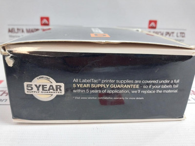 Labeltac Lt206 Orange Label Tape 2"X150'