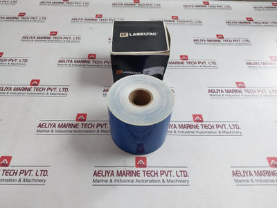 Labeltac Lt407 Premium Vinyl 4”X150’ Blue