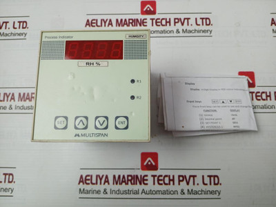 Multispan Pic-1102 Process Indicator 4-20 Ma Dc 24V Dc