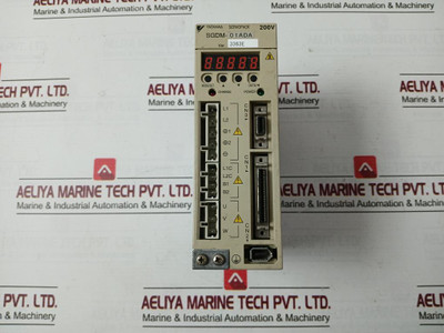 Yaskawa Electric Sgdm-01Ada Servo Amplifier 1Ph 200-230V 5060Hz 2A Yaskawa Electric Sgdm-01Ada Servo Amplifier 1Ph 200-230V 5060Hz 2A