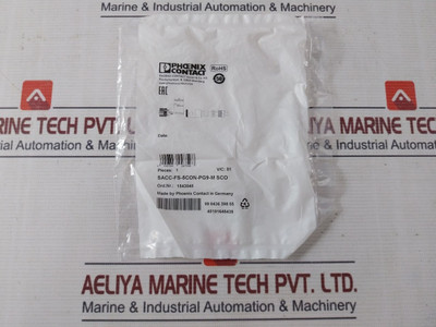 Phoenix Contact Sacc-fs-5Con-pg9-m Sco Connector M12 Female Plug 5 Pins