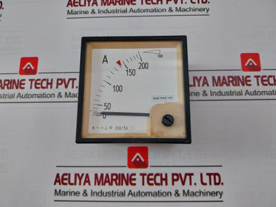 Semco 2005A Analog Ammeter 5A10A Ip54