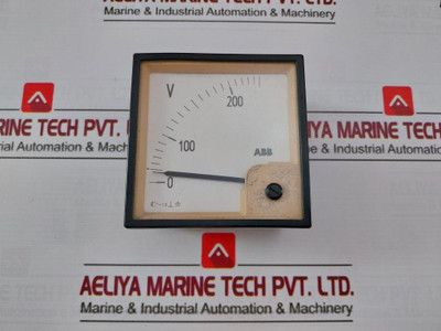 Abb 0-250V Analog Voltmeter Panel ~1.5