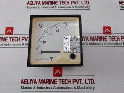 Carlo Gavazzi W96 Analog Voltmeter 0-40V