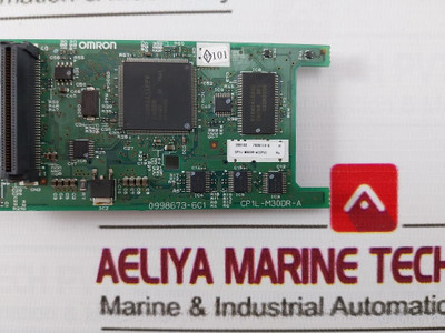 Omron Cp1L-m30Dr-a Printed Circuit Board Plc Cpu Unit 94V-0