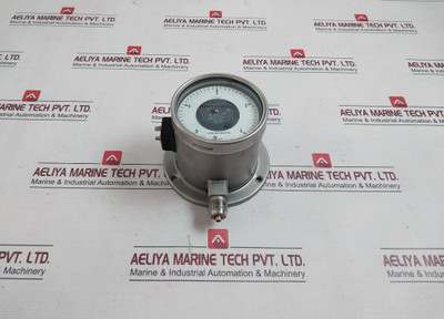 Delta F25Zmø100 Bar Pressure Gauge 24 Vdc 0–4 Bar