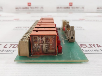 Valmet Rsm-8 Terminal Module 10A 250Vac