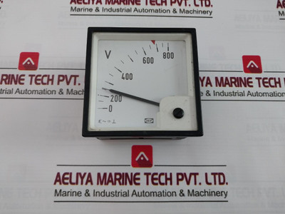 Deif Eq96-x Analog Voltmeter 600V Max 0-800V Deif Eq96-x Analog Voltmeter 600V Max 0-800V
