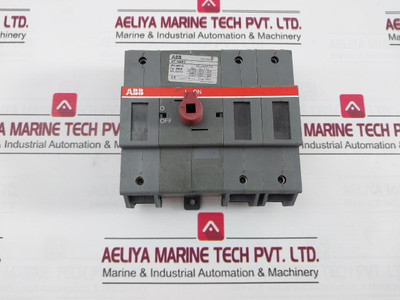 Abb Ot 160E3 Panel Mount Disconnect Switch 200A 50-60Hz 12Kv Abb Ot 160E3 Panel Mount Disconnect Switch 200A 50-60Hz 12Kv