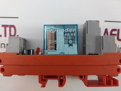 Entrelec 20 106.26 Finder Relay Module 24Vac Dc