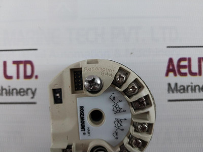 Rosemount 00644-7600-0003 Temperature Transmitter Sw1.1.1 4-20 Ma 12-42.4Vdc
