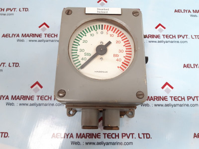 Hagenuk 0 to 40 stb starboard 0 to 40 bb