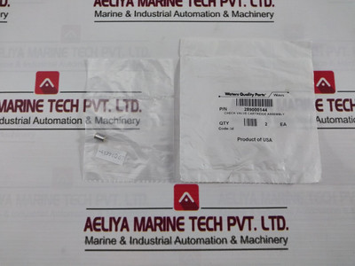 Waters 289000144 Check Valve Cartridge Assembly Waters 289000144 Check Valve Cartridge Assembly
