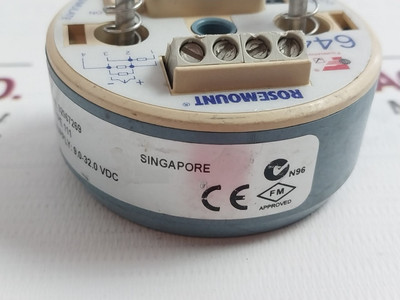 Rosemount 644Hfi7J5Q4 Temperature Transmitter Head Rev.Ab 9.0-32.0Vdc