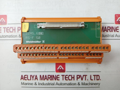 Weidmuller Rs-f 50 Terminal Board 412832-3 Weidmuller Rs-f 50 Terminal Board 412832-3