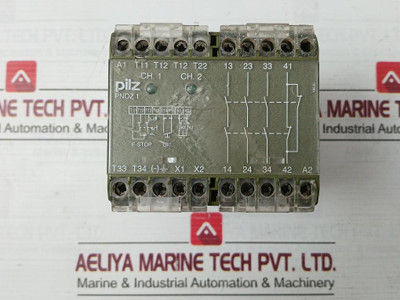 Pilz Pnoz 1 230 V Ac 3S1O Safety Relay 230Vac 6Va 50-60Hz